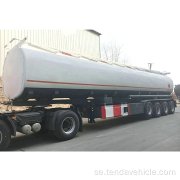 4 Axles bränsletank semitrailer